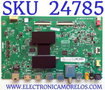 MAIN PARA TV TCL·ROKU TV 4K UHD HDR SMART TV / NUMERO DE PARTE 08-CH50TML-LC210AA / 08-MS22T23-MA200AA / 08-MS22T23-MA300AA / V8-ST22K01-LF1V / 40-MS22T9-MAA2HG / PANEL LVU500NDEL HS9W01 / DISPLAY CV500U2-L02 / MODELO 50S431 /  50S435 - Imagen 1