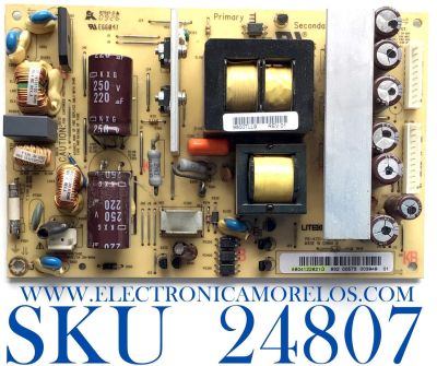 FUENTE PARA TV WESTINGHOUSE NUMERO DE PARTE 5604122621G / PB-4131-1-LF / E66047 / 56.04122.621G / PANEL V260B1-L11 / MODELO SK-26H735S 