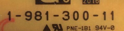 FUENTE PARA TV SONY NUMERO DE PARTE 147466811 / 1-981-300-11 / 1-474-668-11 / 147466811-1607M001640-A / PANEL YD6S650DNN01 / MODELO XBR-65Z9D - Imagen 3