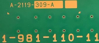 LED DRIVER PARA TV SONY NUMERO DE PARTE A2119309A / 1-981-110-11 / A-2119-309-A / PANEL  YD6S650DNN01 / MODELO XBR-65Z9D - Imagen 3