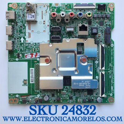 MAIN PARA SMART TV LG 4K NanoCell HDR RESOLUCION (3840 x 2160) / NUMERO DE PARTE EBT66493002 / EAX69083603(1.0) / 0IEBT000-01N5 / RUD08X2A1FG / PANEL NC550EQG-ABHH5 / MODELO 55NAN081ANA.BUSFLOR / 55NAN081ANA