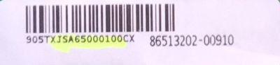  MAIN PARA TV VIZIO NUMERO DE PARTE 905TXJSA650/ 715GA075-M01-B00-005K / 905TXJSA65000100CX / PANEL T650QVF09.3 / MODELO  P659-G1 LTCAYNMV - Imagen 3