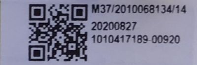 FUENTE PARA TV WEATINGHOUSE NUMERO DE PARTE 1010417189 / TV5006-ZC02-02 / 20200827 / 1010417189-00920 / PANEL V430DJ-Q01 / MODELO WR43UX4019 - Imagen 2