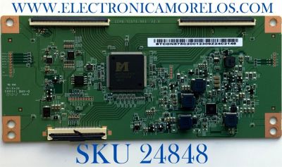 T-CON PARA TV WESTINGHOUSE·ROKU TV 4K UHD HDR SMART TV / NUMERO DE PARTE STCON575C / CCPD-TC575-003 / STCON575C2001123 / PANEL CC580PV4D / MODELO WR58UX4019 / ((NOTA IMPORTANTE:CHECAR QUE EL PANEL Y MODELO CORRESPONDA CON SU TELEVISION))