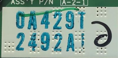 T-CON PARA MONITOR HP / NUMERO DE PARTE 6871L-2492A / 6870C-0218A / LM240WU4-SLA1 / 2492A / PANEL LM240WU4 (SL)(A3) / MODELO LP2475W - Imagen 2