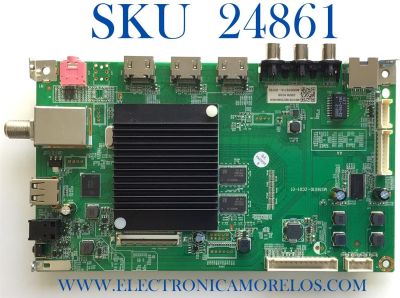 MAIN PARA TV WESTINGHOUSE NUMERO DE PARTE MS16010-ZC01-01 / 20201030 / 4600039714-03765 / M07/2010072046/HIGH / PANEL V430DJ1-Q01 REV.C1 / MODELOS WR43UX4019 / WR43UT4009