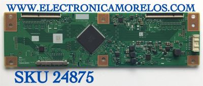 T-CON PARA TV ONN·ROKU TV 4K UHD HDR SMART TV (60) / NUMERO DE PARTE RUNTK0334FVYN / 1P-0171X00-40SB / RUNTK0334FV / E253117 / PANEL JE601R3HB3F / MODELO 100024699  / ((NOTA IMPORTANTE: CHECAR QUE EL PANEL Y MODELO CORRESPONDA CON SU TELEVISION)) 60''