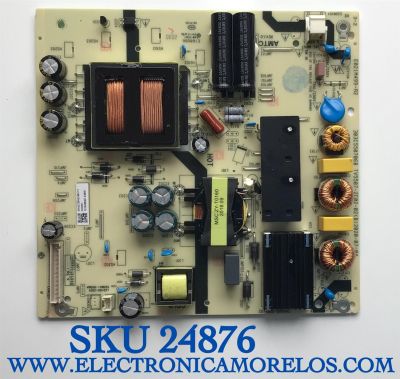 FUENTE DE PODER PARA TV ONN·ROKU TV 4K UHD SMART TV (60) / NUMERO DE PARTE TV5507-ZC02-02 / 303C550706B / E021M499-A2 / E168066 / PANEL JE601R3HB3F / MODELO 100024699 / ((NOTA IMPORTANTE:CHECAR QUE EL PANEL Y MODELO CORRESPONDA CON SU TELEVISION))