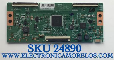 T-CON PARA TV ONN / NUMERO DE PARTE 6871L-1732B / 6870C-0805A / V19_UHDTM120_V0.3 / 1732B / PANEL LC430EGQ-SMM3 / MODELO 100012584 ((43 PULGADAS))