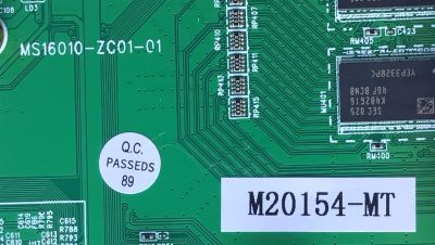 MAIN PARA TV ONN ORIGINAL ROKU TV 4K UHD HDR / NUMERO DE PARTE 515C16010M08 / MS16010-ZC01-01 / E022M464-A1 / E168066 / KB-6160 / DISPLAY JR645R3HA7L / PANEL T650QVN08.4 / 100012587 65 PULGADAS - Imagen 3