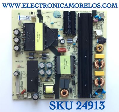 FUENTE PARA TV RCA ONN / NUMERO DE PARTE TV6505-ZC02-01 / PANEL LC546PU2L03 / JR645R3HA7L / MODELOS RTRQ5522-US / 100012587