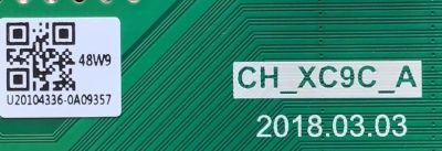 MAIN FUENTE (COMBO) PARA TV ONN·ROKU TV HD SMART TV (24) / NUMERO DE PARTE U20104336 / CH_XC9C_A / TPD.MS1603.PB751 / E248237 / PANEL C240Y19-D6 / MODELO 100012590 - Imagen 2