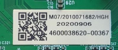MAIN PARA TV WESTINGHOUSE / NUMERO DE PARTE MS16010-ZC01-01 / 2E01413C0 / KB6160A / 460003 / PANEL LSC650FN04 / DISPLAY JR645R3HA7L / MODELO WR65UX4019 / ((NOTA IMPORTANTE:CHECAR QUE EL PANEL Y MODELO CORRESPONDA CON SU TELEVISION)) - Imagen 2