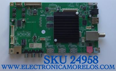 MAIN PARA TV WESTINGHOUSE / NUMERO DE PARTE MS16010-ZC01-01 / 2E01413C0 / KB6160A / 460003 / PANEL LSC650FN04 / DISPLAY JR645R3HA7L / MODELO WR65UX4019 / ((NOTA IMPORTANTE:CHECAR QUE EL PANEL Y MODELO CORRESPONDA CON SU TELEVISION))