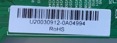 MAIN PARA TV WESTINGHOUSE NUMERO DE PARTE U20030912 / CH_C.RK.M1801-UC / T.MS1801.81 / D49E3BE59FD9 / U20030912-0A04994 / PANEL C650Y19-F8 / MODELO WR65UX4019 - Imagen 3