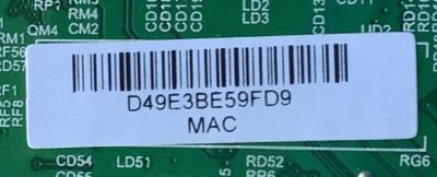 MAIN PARA TV WESTINGHOUSE NUMERO DE PARTE U20030912 / CH_C.RK.M1801-UC / T.MS1801.81 / D49E3BE59FD9 / U20030912-0A04994 / PANEL C650Y19-F8 / MODELO WR65UX4019 - Imagen 2