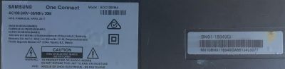 ONE CONNECT MODEL: SOC1000MA PARA TV SAMSUNG / NUMERO DE PARTE BN91-18949Q / MX10BN9118949QA661J4L0077 / SOC1000MA / MODELOS QN75Q9FAMFXZC / QN75Q9FAMFXZC  AA01 / QN75Q9FAMFXZA / QMQ7CV - Imagen 3
