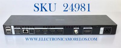 ONE CONNECT MODEL: SOC1000MA PARA TV SAMSUNG ((usado)) NUMERO DE PARTE BN96-44871M / MX10BN9644871MA656J8H0164 / SOC1000MA / MODELOS QN65Q7CAMFXZA AB03 / QN65Q7CAMFXZA