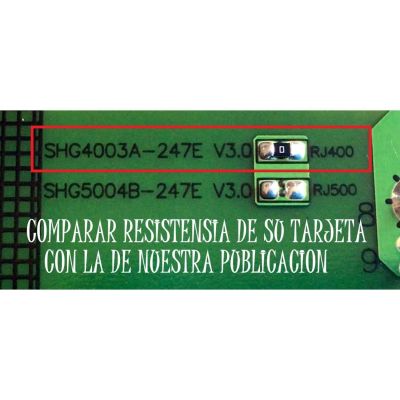 FUENTE DE PODER PARA TV VIZIO SMART TV 4K UHD HDR / NUMERO DE PARTE SHG4003A-247E / 25-DB5803-X215 / SHG4003A-247E V3.0 / P400D103DB / E217670 / CQC12001069876 / CCP-34005 / PANEL V400DJ2-D03 REV.C1 / MODELO V405-H19 / V405-H19 LINIZALW - Imagen 4