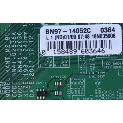 MAIN PARA TV SAMSUNG QLED HDR UHD SMART TV / NUMERO DE PARTE BN94-12914J / BN41-02636A / BN97-14052C / PANEL CY-TN065FLLV3H / MODELO QN65Q8 / QN65Q8FNBFXZA FA02 - Imagen 2