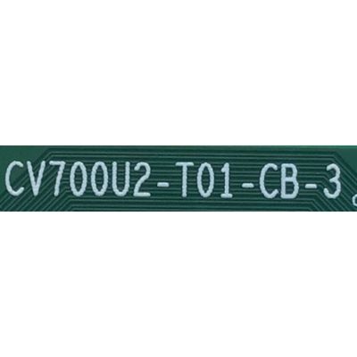 T-CON PARA TV HISENSE / NUMERO DE PARTE CV700U2-T01-CB-3 / E3CCBB7000130 / C17104SS0018F / E3CCBB700015 / PANEL'S HD700X1U91-L1 / TPT700WR-U2T01.D / CV700U2-T01 REV:03 / MODELOS 70A6G / 70H6570G / 70S434 / NS-70F501NA22 / NS-70DF710NA21 / 100012588 (70) - Imagen 4