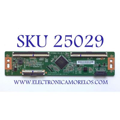 T-CON PARA TV HISENSE / NUMERO DE PARTE CV700U2-T01-CB-3 / E3CCBB7000130 / C17104SS0018F / E3CCBB700015 / PANEL'S HD700X1U91-L1 / TPT700WR-U2T01.D / CV700U2-T01 REV:03 / MODELOS 70A6G / 70H6570G / 70S434 / NS-70F501NA22 / NS-70DF710NA21 / 100012588 (70)
