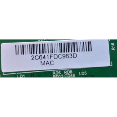 MAIN FUENTE  PARA SMART TV  VIZIO HD RESOLUCIÓN (1280×720) NUMERO DE PARTE U240BZZ-K02 / TPD.MT5581.PA561 / U240BZZ-K02 / A0003D00V  / CGRU000356 / U20083256-2A04128 / 2C641FDC963D / PANEL V236BJ1-LE2   REV.C1 / MODELOS D24H-G9 / D24H-G9 LINIXSKW - Imagen 4