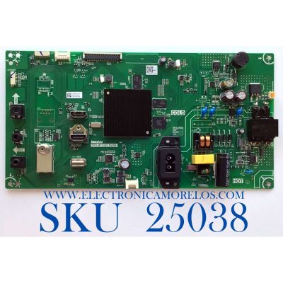 MAIN FUENTE  PARA SMART TV  VIZIO HD RESOLUCIÓN (1280×720) NUMERO DE PARTE U240BZZ-K02 / TPD.MT5581.PA561 / U240BZZ-K02 / A0003D00V  / CGRU000356 / U20083256-2A04128 / 2C641FDC963D / PANEL V236BJ1-LE2   REV.C1 / MODELOS D24H-G9 / D24H-G9 LINIXSKW