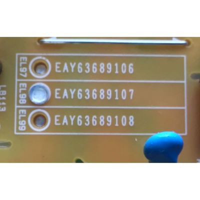 FUENTE PARA TV LG NUMERO DE PARTE EAY63689107 / EAX66203106 (1.4) / EAX66203106 / BKDJC636891073245 (2.5) / MODELO 49SM3C-BF - Imagen 5