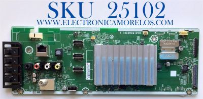 MAIN PARA TV PHILIPS NUMERO DE PARTE ABG8HUA-65UB / BAC1R0G0201 1 / BG8HD0F024000563 / E019E2814AB / PANEL HV650QUB-N9D / MODELO 65PFL5604/F7