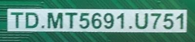 MAIN ORIGINAL PARA TV VIZIO / NUMERO DE PARTE 60103-00640 /  TD.MT5691.U751 / 2C641FD6D53A / 4300073498 / N20073113-0A03862 / PANEL BOEI750WQ1 / DISPLAY HV750QUB-N9D / MODELO V755-H4  / V755-H4 LHBFB4KW - Imagen 5