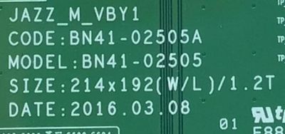 MAIN PARA TV SAMSUNG NUMERO DE PARTE BN94-11007G / BN41-02505A / BN97-10676T / BN9411007G / PANEL CY-QK075FLNV1H / MODELO UN75KS9000FXZA DA02 - Imagen 3