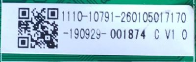 MAIN FUENTE PARA TV RCA NUMERO DE PARTE 261502008850 / HKT-HV101-P6500 / 20190703  / 1110-10791-260105017170-190929-001874 / PANEL'S HK315LEDM / PT320AT03-4 / MODELOS RLDED3258A-E / RLDED3258A  - Imagen 3