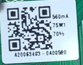 MAIN FUENTE PARA TV SCEPTRE NUMERO DE PARTE A20063403 / TP.MS3553.PB802 / DXCK202005-032 / A20063403-0A00580 / PANEL'S V400HJ9-PE1 / DXV400HJ9-PE / MODELO X405BV-FRS - Imagen 2