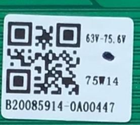MAIN FUENTE PARA TV WESTINGHOUSE WR42FX2002 / CH_XC9C_A / TPD.MS1603.PB751 / B20085914-0A00447 / PANEL C420Y20-5C / DISPLAY JE415D3HA0L / MODELO WR42FX2002 - Imagen 3