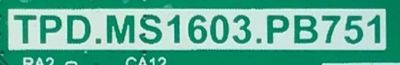 MAIN FUENTE PARA TV WESTINGHOUSE WR42FX2002 / CH_XC9C_A / TPD.MS1603.PB751 / B20085914-0A00447 / PANEL C420Y20-5C / DISPLAY JE415D3HA0L / MODELO WR42FX2002 - Imagen 2