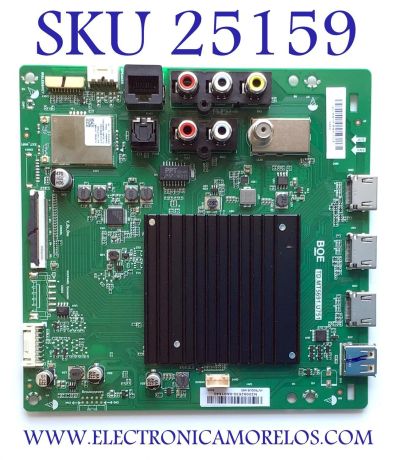 MAIN ORIGINAL PARA TV VIZIO 4K UHD HDR SMART TV / NUMERO DE PARTE 60103-00702 / TD.MT5691.U751 / 4300066313 / 2605J11B0 / PANEL BOEI750WQ1 / DISPLAY HV750QUB-N9D / MODELO V755-H4 / V755-H4 LBNFB4 / V755-H4 LBNFB4KW