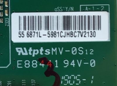 T-CON PARA TV SONY / NUMERO DE PARTE 6871L-5981C / 6870C-0816A / 5981C / PANEL LE550AQP(AM)(A1) / MODELOS XBR-55A9G / XBR55A9G  - Imagen 2