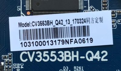 MAIN FUENTE PARA TV ELEMENT / NUMERO DE PARTE  103100013 / CV3553BH-Q42 / CV3553BH_Q42_13_170324 / 7.D3553BHQ4213.3C1 / E17120-16-SY / PANEL T390-DXB(P)-DLED / MODELOS 39" / WD40FX1170 - Imagen 2