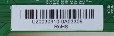 MAIN PARA TV WESTINGHOUSE·ROKU TV 4K UHD HDR SMART TV / NUMERO DE PARTE U20030910 / T.MS1801.81 / CH_C.RK.M1801-UC / E203640 / C.RK.M1801-UC / PANEL C500Y20-5C / MODELO WR50UX4019 - Imagen 2