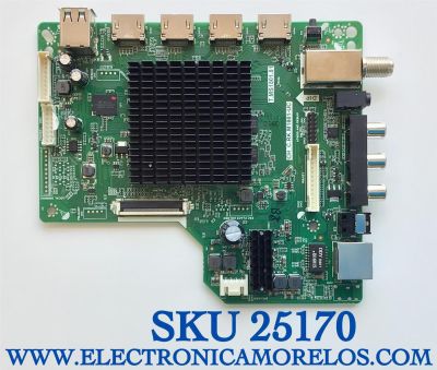 MAIN PARA TV WESTINGHOUSE·ROKU TV 4K UHD HDR SMART TV / NUMERO DE PARTE U20030910 / T.MS1801.81 / CH_C.RK.M1801-UC / E203640 / C.RK.M1801-UC / PANEL C500Y20-5C / MODELO WR50UX4019