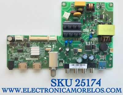 MAIN PARA TV INSIGNIA / NUMERO DE PARTE 536D215SF101 / TP.MS3553.PA593 / A19083317 / 515Y3553DM02 / 2010056007 / 20190418_160557 / PANEL ST215B01-1 / MODELO NS-22D510NA19