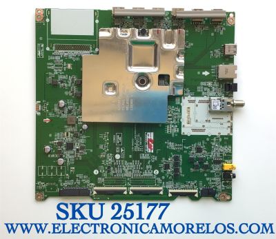 MAIN PARA TV LG NUMERO DE PARTE EBT66574901 / EAX68990205 (1.0) / 0LEBT000-00U8 / RU0NC4A0EZ / PANEL NC750EQH-ABJH1 / MODELO 75NAN085UNA.BUSFLJR
