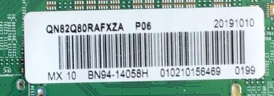 MAIN PARA TV SAMSUNG NUMERO DE PARTE BN94-14058H / BN41-02695 / BN97-15558B / BN9414058H / PANEL CY-TR082FLLV4H / MODELO QN82Q80RAFXZA FA01 - Imagen 4