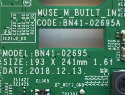 MAIN PARA TV SAMSUNG NUMERO DE PARTE BN94-14058H / BN41-02695 / BN97-15558B / BN9414058H / PANEL CY-TR082FLLV4H / MODELO QN82Q80RAFXZA FA01 - Imagen 2