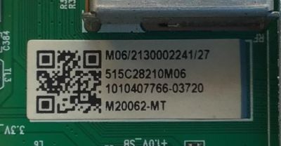 MAIN PARA TV ONN·ROKU TV FHD SMART TV (42) / NUMERO DE PARTE 515C28210M06 / RT28210-ZC01-01 / 2E02740A0 / KB6160A / E503744 / PANEL JE415D3HA0L / MODELO 100018254 / ((NOTA IMPORTANTE:CHECAR QUE EL PANEL Y MODELO CORRESPONDA CON SU TELEVISION)) - Imagen 3