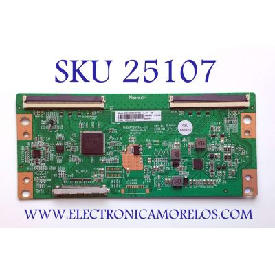 T-CON PARA TV WESTINGHOUSE NUMERO DE PARTE PT500GT01-3-C-3 / V500DJ6-QE1-G6 / CC500PV3D / N2THK500UHDGT01-3-T_A0 / E365101 / DISPLAY PT500GT01-3 VER.1.2 / MODELO WD50FB1200