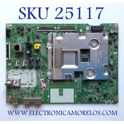 MAIN PARA TV LG NUMERO DE PARTE EBT66203501 / EAX68382502 / EAX68382502(1.0) / PANEL NC650EQH-ABHH1 / MODELO 65SM8600PUA.BUSGLOR