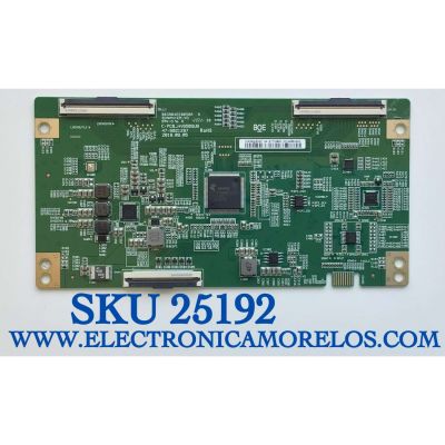 T-CON PARA TV PHILIPS 4K UHD (ANDROID) SMART TV / NUMERO DE PARTE 44-97716800 / 44-9771680O / C-PBC_HV650QUB / 47-6021287 / HV650QUBV9F / PANEL HV650QUB-N9E / MODELOS 65PFL5604/F7 A / 65PFL4864/F7 C