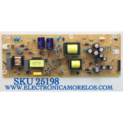 FUENTE DE PODER PARA TV PHILIPS / NUMERO DE PARTE AC1U1022 / BACLUAF01 02 2 / BACLUAF0102 2 / BACLUAF01022 / P000019082 / PANEL V500DJ7-QE1   REV.C8 / MODELO 50PFL5604/F7 A